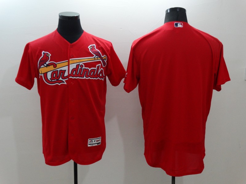 Customized MLB FLEXBASE St. Louis Cardinals Red Jersey